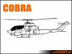 Bundle Bell AH-1 Super Cobra, 1:4.5, ca. 3m  rotor diameter