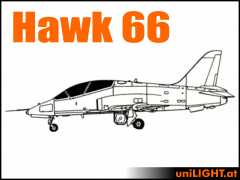 Bundle Hawk 66, 1:3.5, ca. 2.7m Spannweite