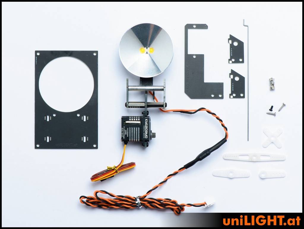 
50mm Klappscheinwerfer, 12Wx2, T-FUSE, HV