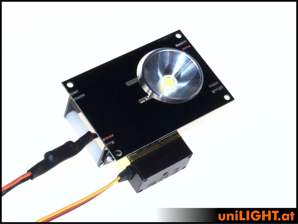 
30mm Klappscheinwerfer, 8Wx2, T-FUSE, HV