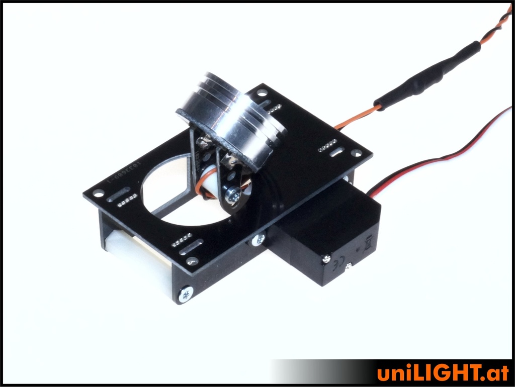 
30mm Klappscheinwerfer, 8Wx2, T-FUSE, HV