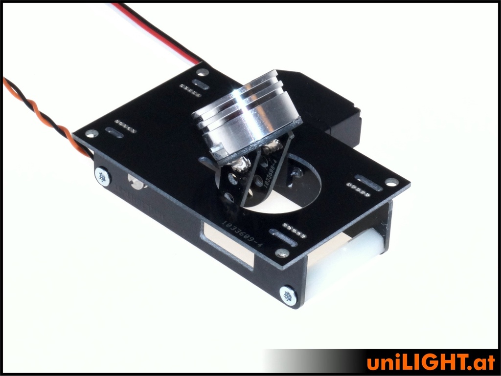 
30mm Klappscheinwerfer, 8Wx2, T-FUSE, HV