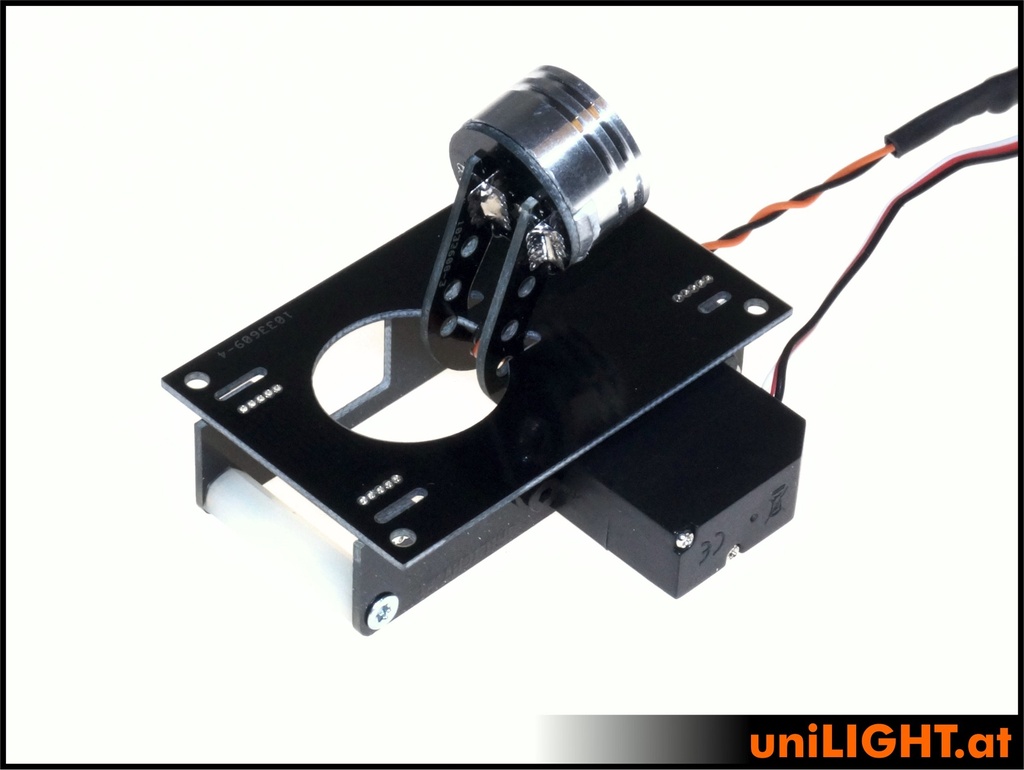 
16mm Klappscheinwerfer, 4W, HV