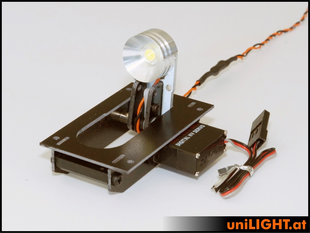 
30mm Klappscheinwerfer, 8Wx2, T-FUSE, HV