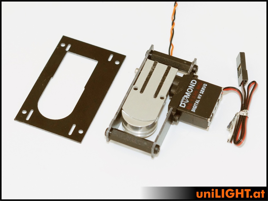 
16mm Klappscheinwerfer, 4W, HV