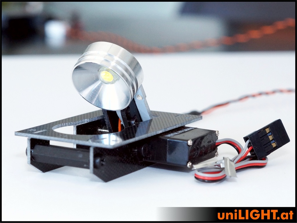 
20mm Klappscheinwerfer REVERSE, 4W, HV