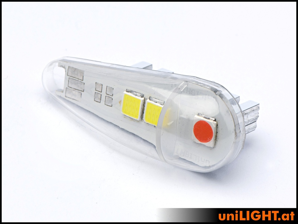 18mm DUAL Navigation + Blitzlicht, 12Wx2, L+R Set