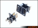 HEADER connector, 6P4S contacts
