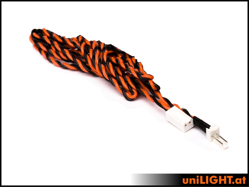 Cable for 8W lights on 3S/12V, 1.0m