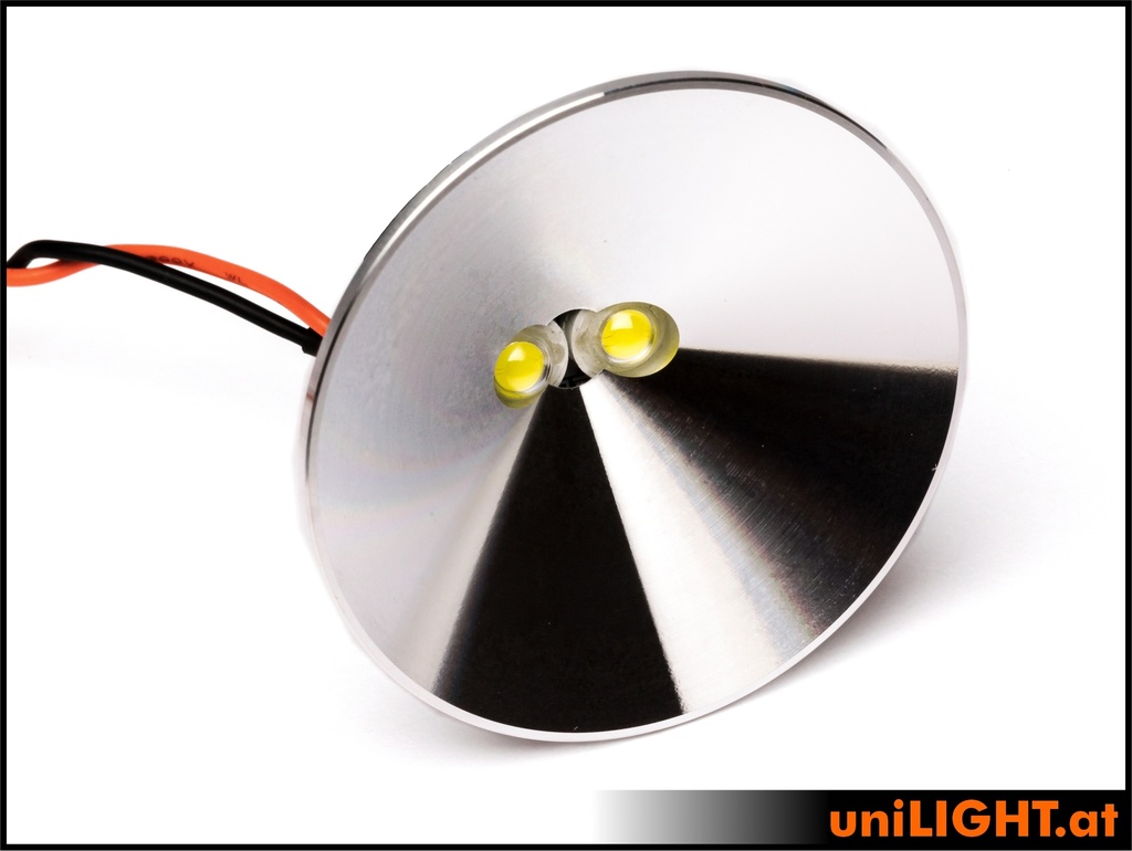 50mm Ultra Power Spotlight, 13Wx2, T-FUSE, SHORT