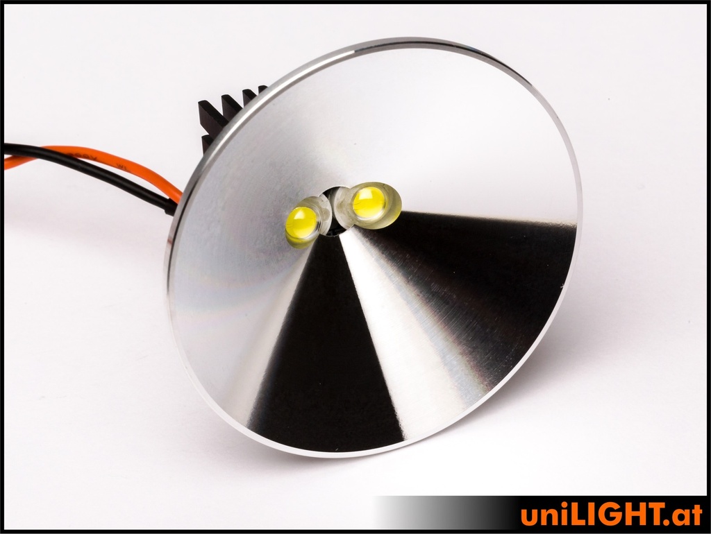 50mm Ultra-Power-Scheinwerfer, 13Wx2, T-FUSE, KURZ