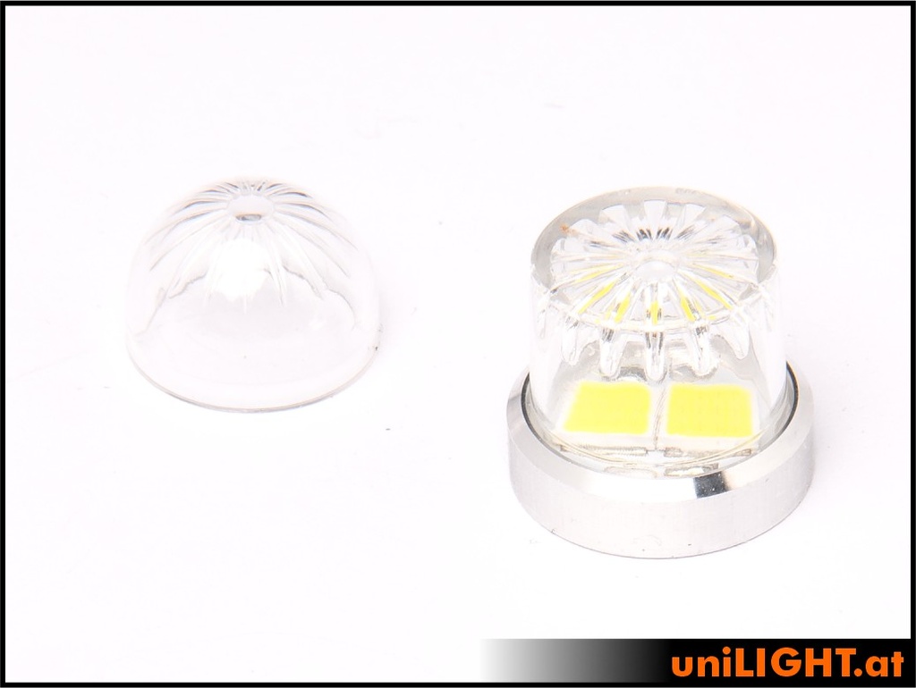 13mm ROUND Strobe Light, 10Wx2