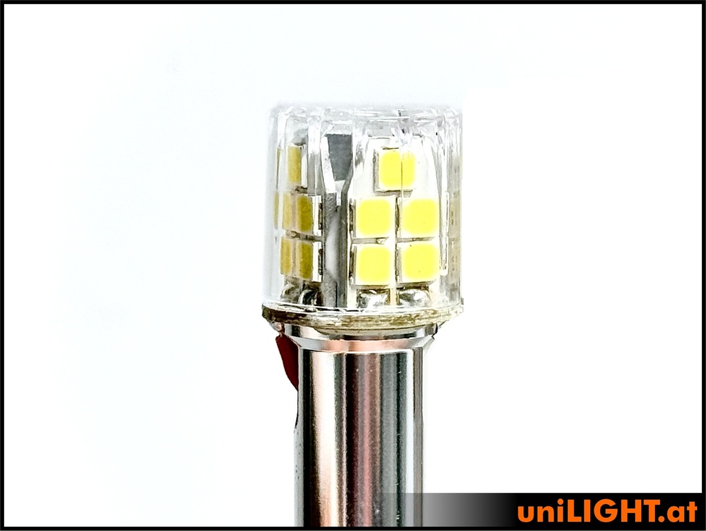 15mm POWER All-round light + Strobe, 40Wx2, T-Fuse