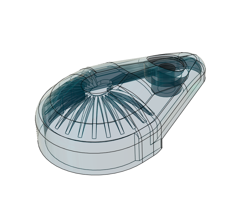Cap 16mm Profile