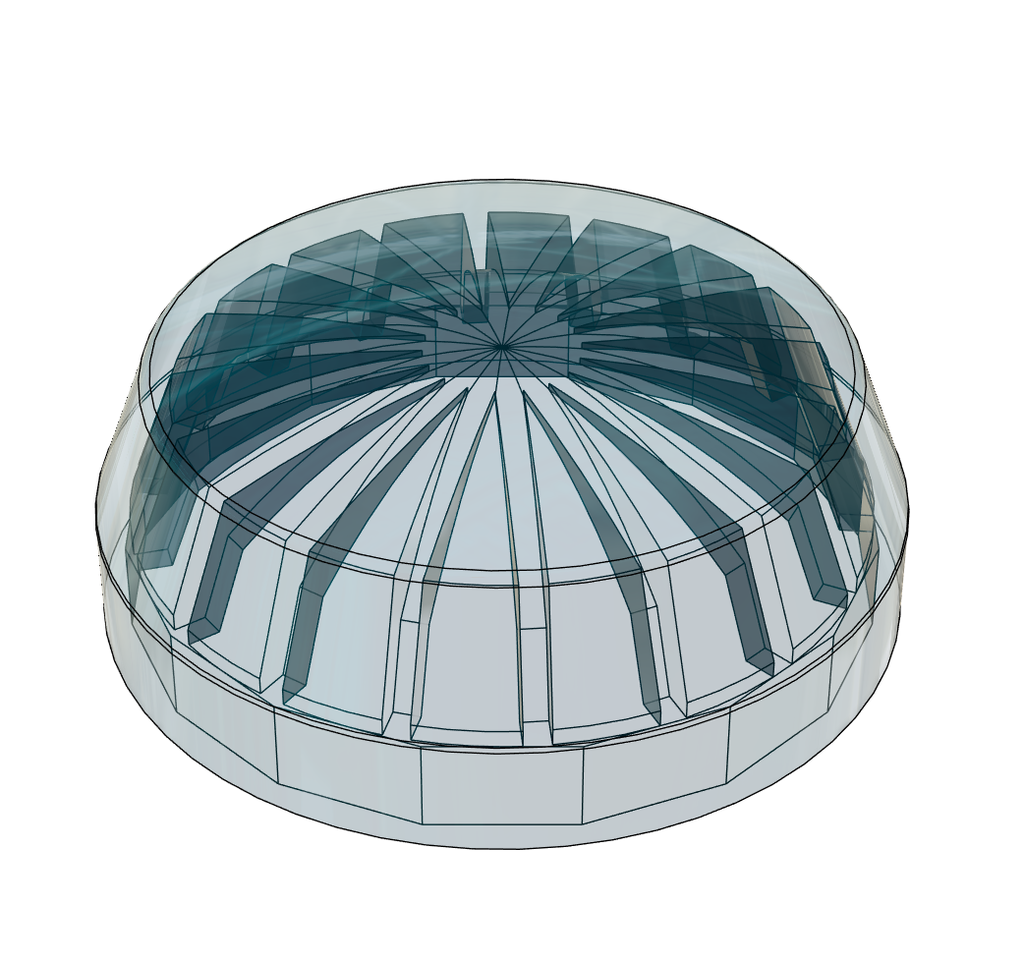 Cap 24mm Cylinder