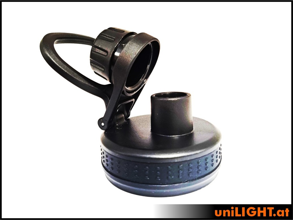 Verschlussdeckel zu PROMO-BOTTLE 14 und 22, druckbeständig