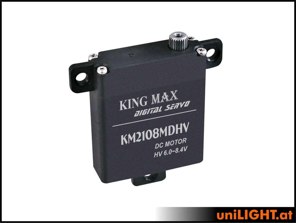 10mm Flächenservo KM2108MDHV, HV, MG