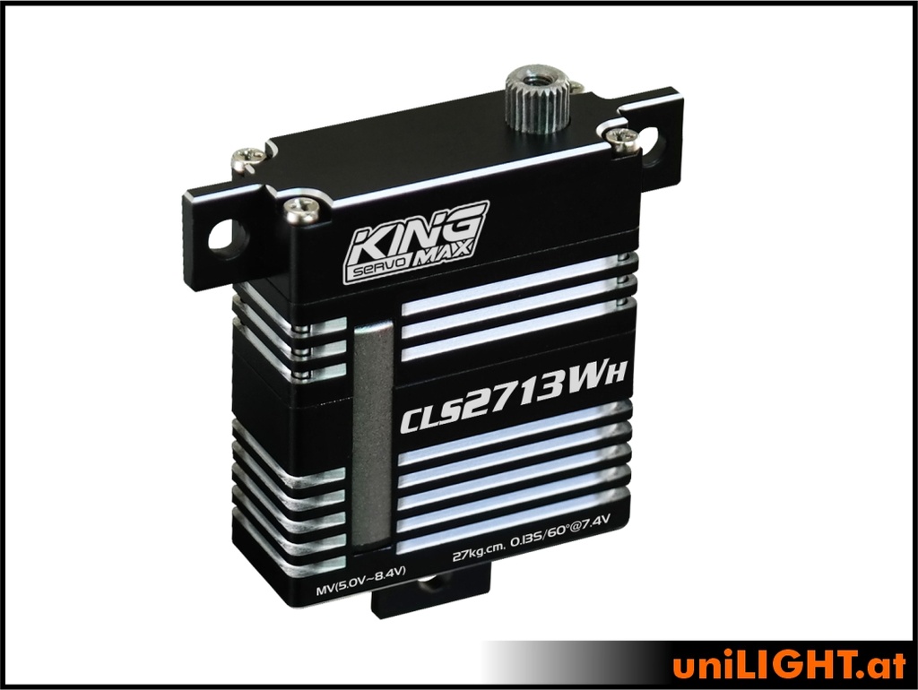 12mm Wing Servo CLS2713WH, HV, ALU, MG