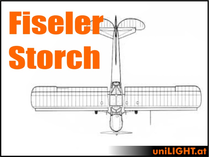 Fiseler Storch (1:4, 3.5m, ENTRY)