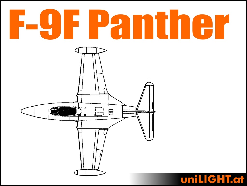 F9F Panther (1:5, 2.4m, PRO)