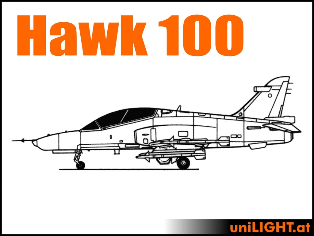 Hawk 100 (1:2.5, 3.8m, STANDARD)