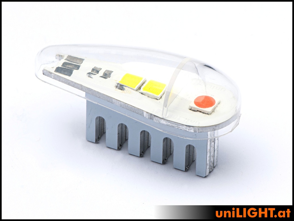 18mm DUAL Navigation + Strobe Light, 12Wx2, L+R Set