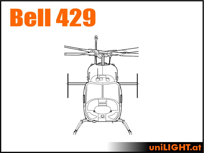 Bell 429 (1:7, 1.8m, STANDARD)