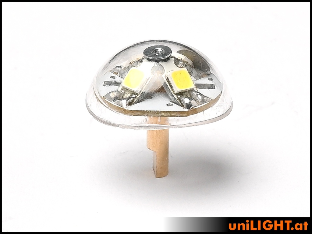 17mm Hemisphere Infrared Navigationlight , 3Wx2, SHORT