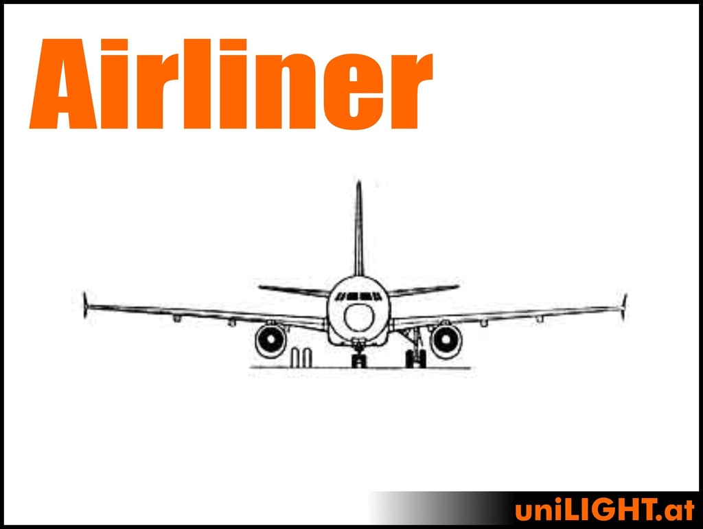 Airliner (BOEING-AIRBUS) (1:18, 1.6m, CIVIL/SPORT)