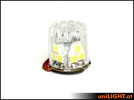 15mm All-round + Strobe light, 24Wx2