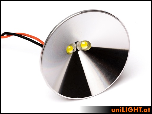 50mm Ultra Power Spotlight, 13Wx2, T-FUSE, SHORT