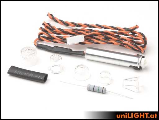 10mm PIN Blitzlicht, 8Wx2, T-Fuse