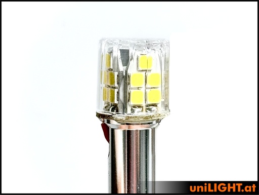 15mm POWER Rundumlicht, 40Wx2, T-Fuse