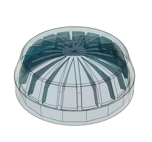 [CAP-RND24] Cap 24mm Cylinder