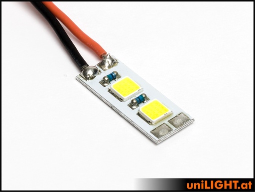 [STRB2-120x3-8V-WE] 10mm Blitzlicht Modul, 8V/2S, 12Wx3