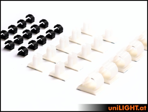 [CABLE-CLIP-SET] Kabelführung Clips-Set