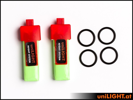[LIPO-330] uniLIGHT LiPo Batterie 2S/330mAh NIGHT