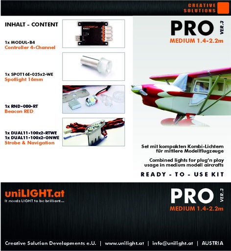 [SET-PRO-M3] PRO-Medium Lighting Set