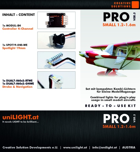 [SET-PRO-S3] PRO-Small lighting set