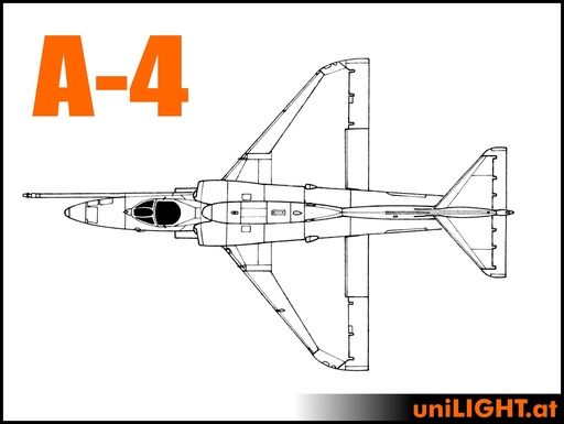 [BND-A4-4.5-PRO] A-4 Skyhawk (1:4.5, 2.75m, PRO)