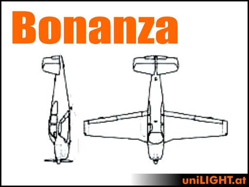 [BND-Bonanza-3-THD] Beechcraft Bonanza (1:3, 3.5m, THD V35/TT)