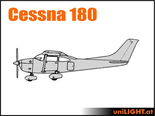[BND-Cessna180-5-ENT] Cessna 180 (1:5, 2m, ENTRY)