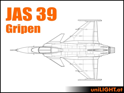 [BND-Gripen-5-ENT] Saab JAS 39 Gripen (1:5, 2.8m, ENTRY)