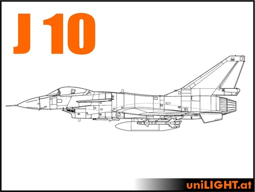 [BND-J10-6-ENT] Chengdu J-10 (1:6, 2.7m, ENTRY)