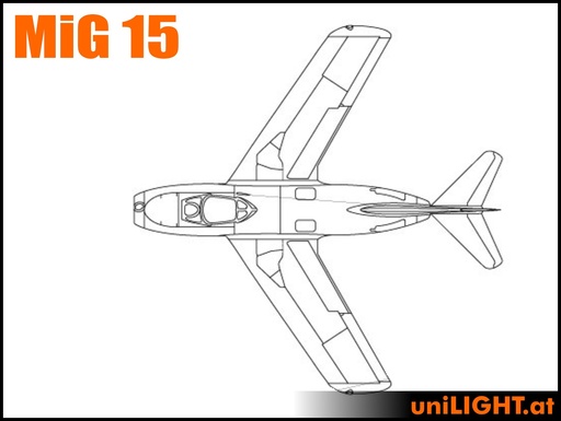[BND-MiG15-4-ENT] MiG-15 (1:4, 2.5m, ENTRY)