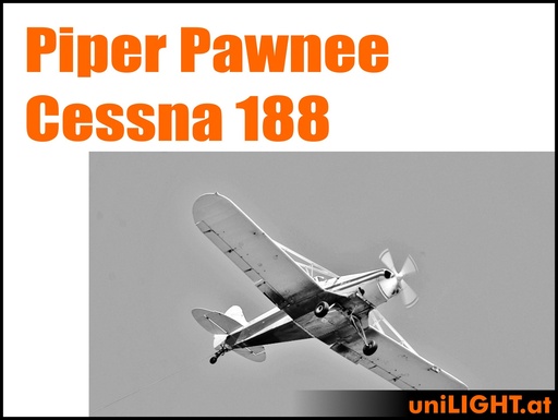 [BND-Pawnee_CS188-3-STA] Piper PA-25 Pawnee und Cessna 188 (1:3, 3.7m, STANDRD)