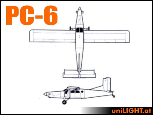 [BND-PC6-4-STA] Pilatus PC-6 Porter (1:4, 4m, STANDRD)