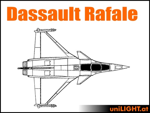 [BND-Rafale-6-PRO] Dassault Rafale (1:6, 2.6m, PRO)