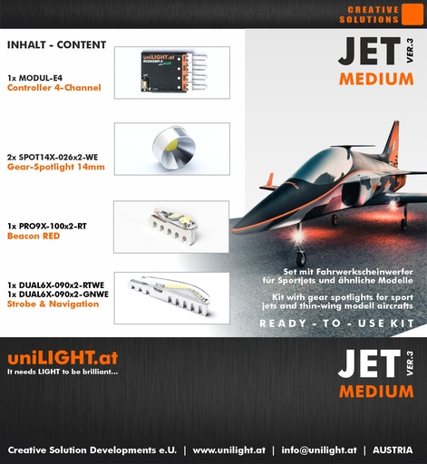 [SET-JET-M3] Set for Sport Jets MEDIUM(1.5m-2.2m)