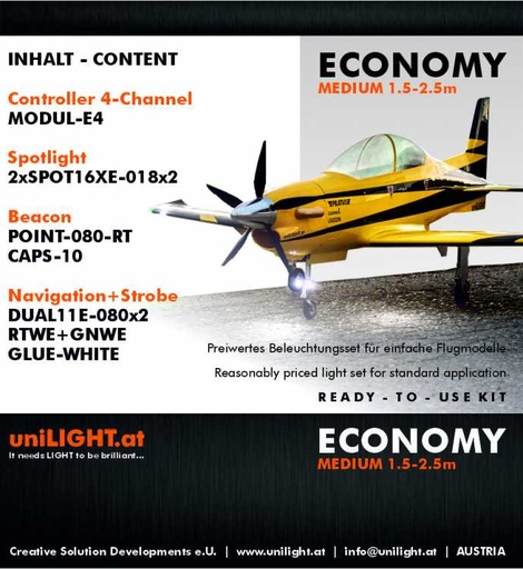 [SET-ECO-M] Economy Serie Set MEDIUM (1.5m-2.5m)